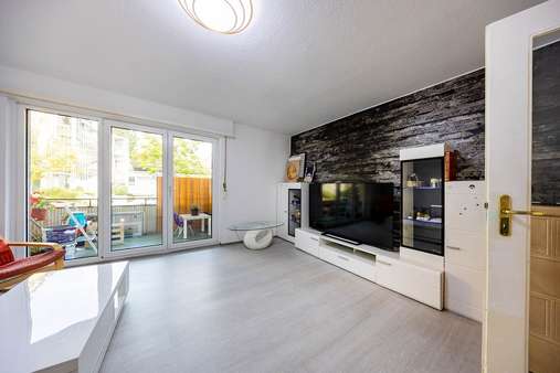 Wohnzimmer - Erdgeschosswohnung in 78467 Konstanz mit 63m² kaufen