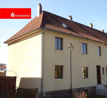 Straßenansicht - Doppelhaushälfte in 98694 Ilmenau mit 120m² kaufen