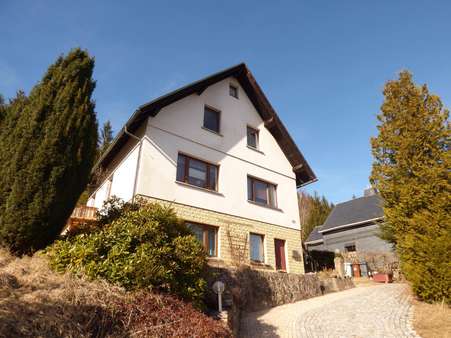 Straßenansicht Straßenansicht - Einfamilienhaus in 98694 Ilmenau mit 155m² kaufen