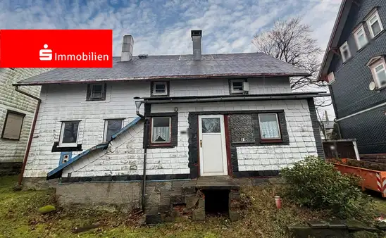 ***Kleines Einfamilienhaus mit Garten, Nebengebäude & Garage in zentraler Lage von Gehlberg***