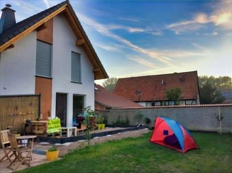 Außenansicht - Einfamilienhaus in 99334 Amt Wachsenburg mit 124m² kaufen