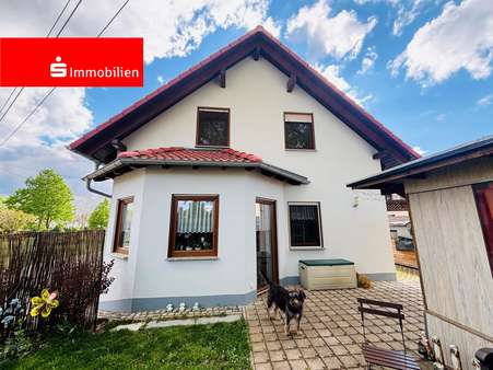Außenansicht Garten - Einfamilienhaus in 99310 Dornheim mit 95m² kaufen