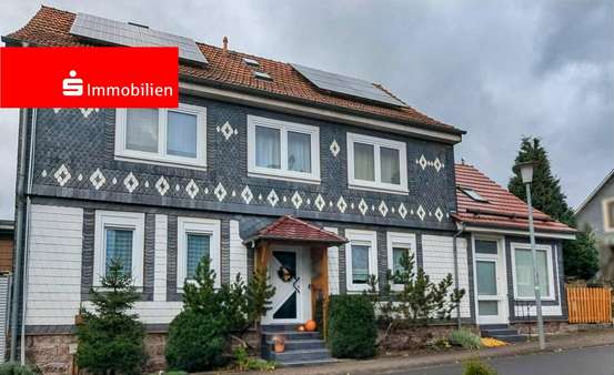 Außenansicht Außenansicht - Einfamilienhaus in 99330 Geratal mit 167m² kaufen