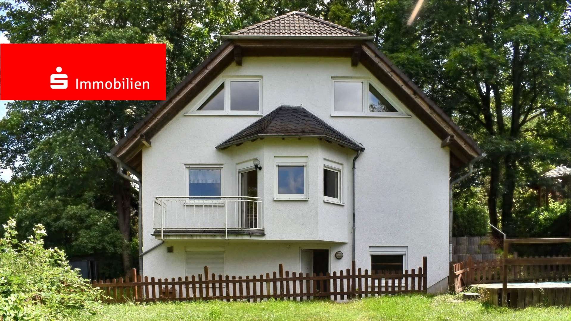 Ansicht aus dem Garten - Einfamilienhaus in 35781 Weilburg mit 115m² kaufen