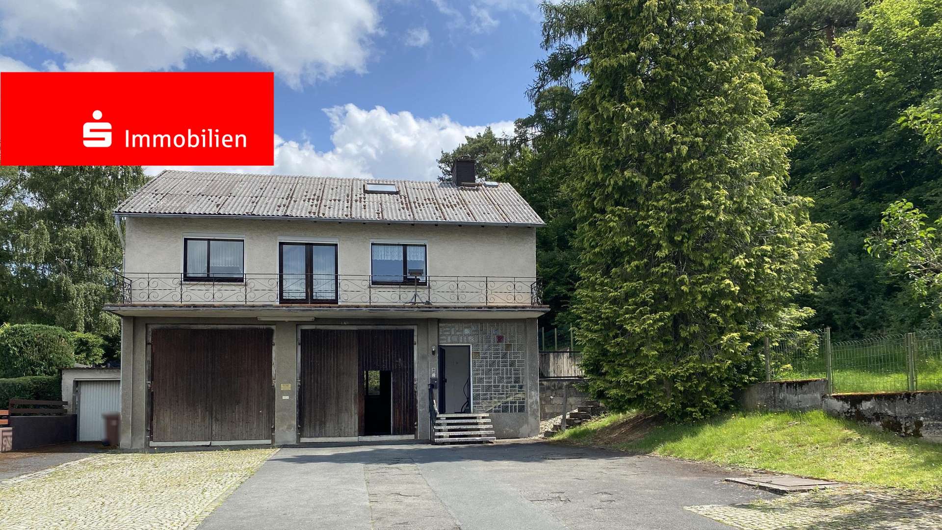Außenansicht Außenansicht - Einfamilienhaus in 35789 Weilmünster mit 114m² kaufen