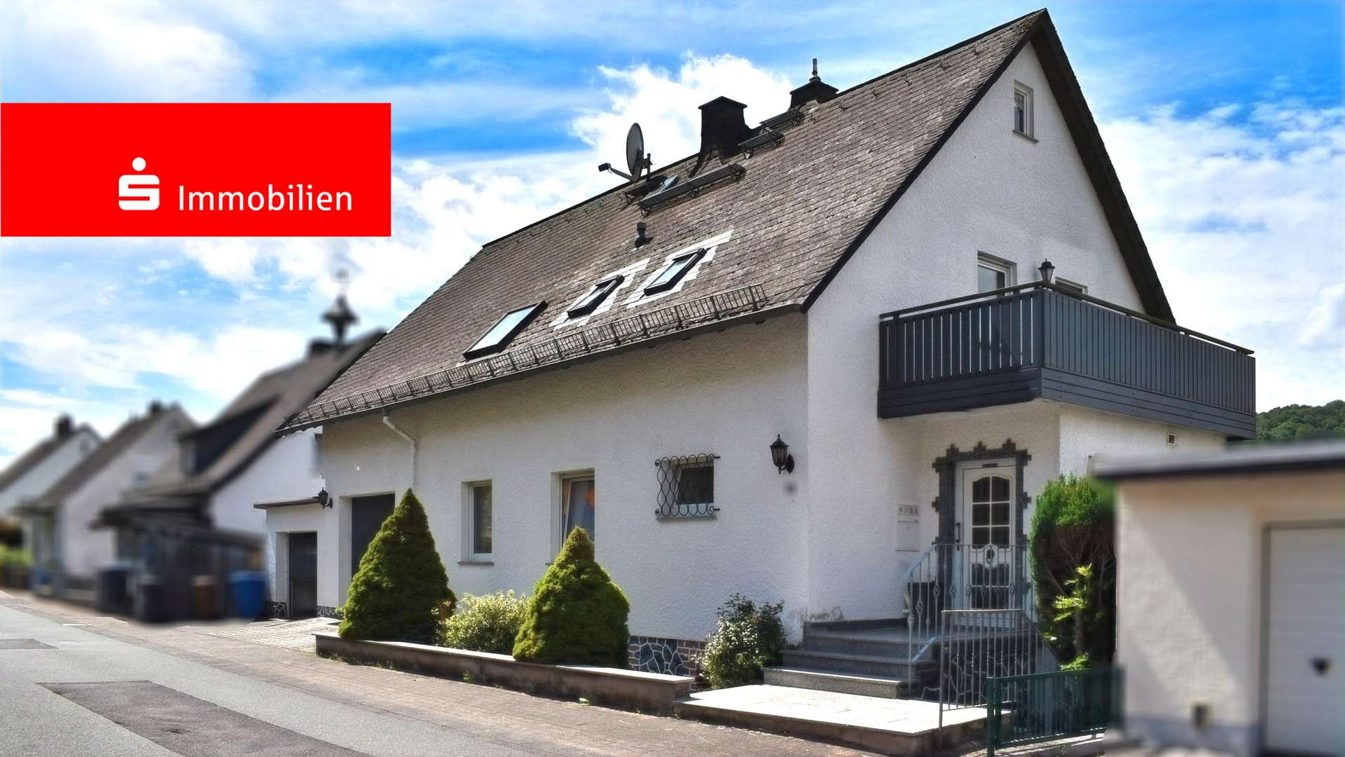 Außenansicht Außenansicht - Einfamilienhaus in 35794 Mengerskirchen mit 208m² kaufen