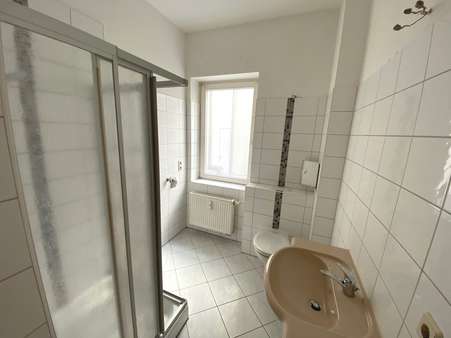 Tageslichtbad mit Dusche Tageslichtbad mit Dusche - Erdgeschosswohnung in 07774 Dornburg-Camburg mit 50m² mieten