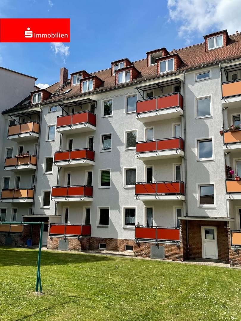 Rückseite Rückseite - Etagenwohnung in 07545 Gera mit 57m² mieten