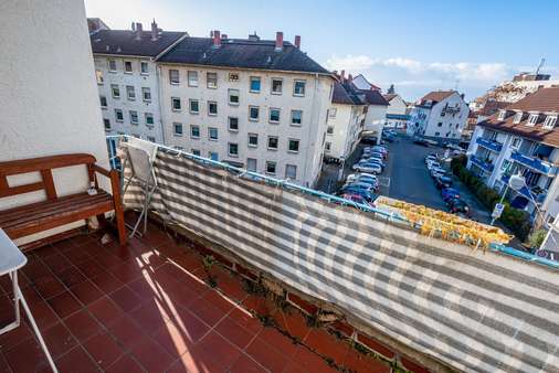Balkon - Etagenwohnung in 64283 Darmstadt mit 52m² kaufen