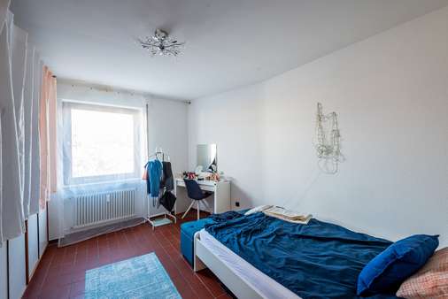 Schlafzimmer - Etagenwohnung in 64283 Darmstadt mit 52m² kaufen