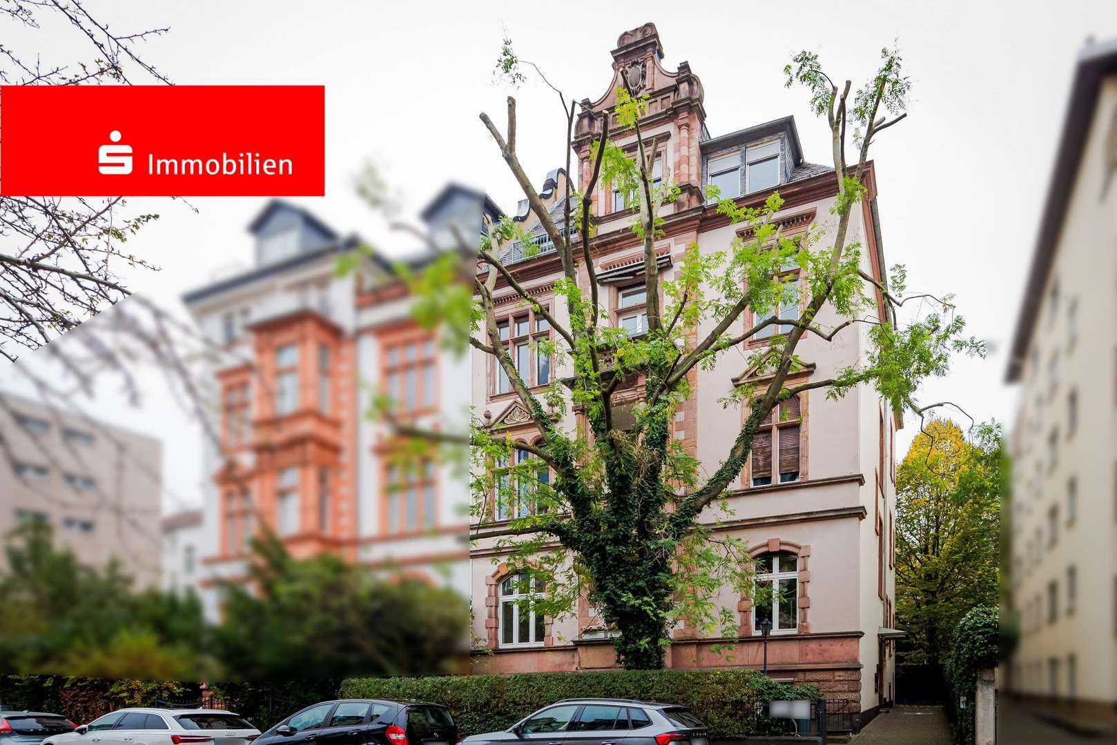 Gesamtansicht der repräsentativen Liegenschaft - Erdgeschosswohnung in 60325 Frankfurt mit 173m² kaufen