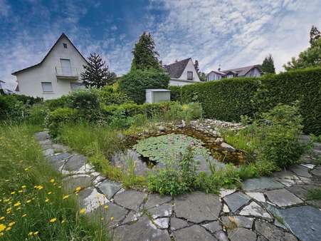 Gartenteich Gartenteich - Grundstück in 63303 Dreieich mit 969m² kaufen