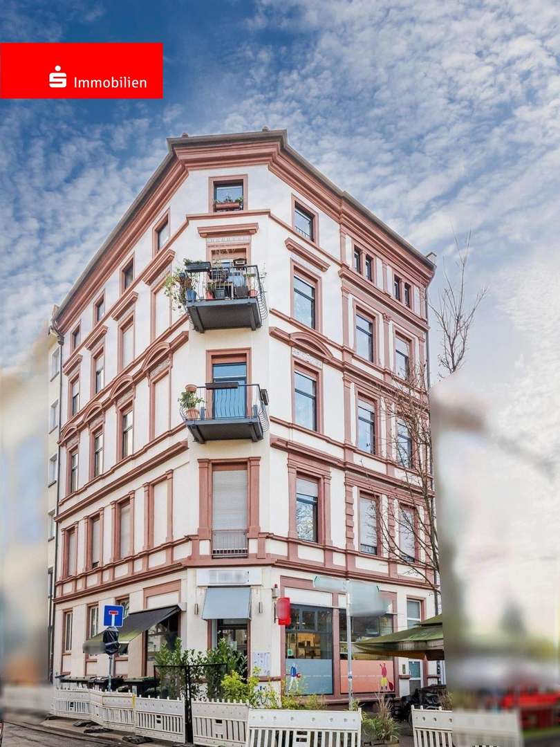 Außenansicht vorne  - Etagenwohnung in 60316 Frankfurt mit 92m² kaufen