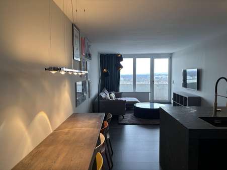 Blick vom Eingangsbereich - Appartement in 63263 Neu-Isenburg mit 56m² mieten
