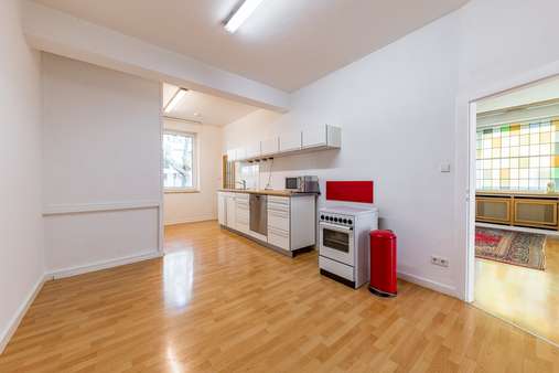 Schlafzimmer, ehem. Küche Schlafzimmer, ehem. Küche - Erdgeschosswohnung in 60594 Frankfurt mit 83m² kaufen