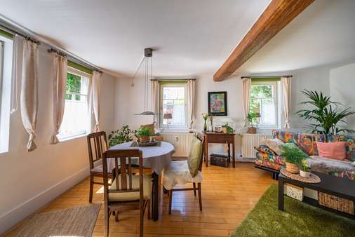 Essbereich - Erdgeschosswohnung in 60437 Frankfurt mit 52m² kaufen