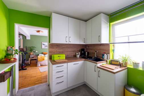 Küche - Erdgeschosswohnung in 60437 Frankfurt mit 52m² kaufen