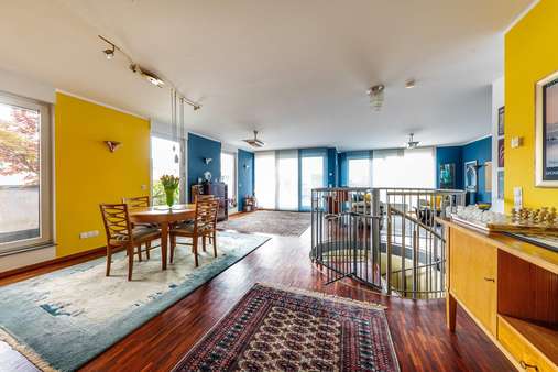 Übersicht Dachgeschoss - Maisonette-Wohnung in 60320 Frankfurt mit 207m² kaufen