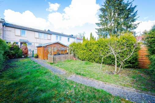 Ansicht Gartenhütte Ansicht Gartenhütte - Reihenmittelhaus in 65933 Frankfurt mit 108m² kaufen