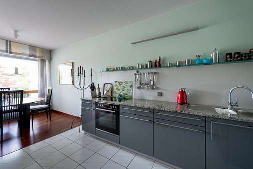 Offene Küche mit Essbereich - Etagenwohnung in 63067 Offenbach mit 94m² kaufen