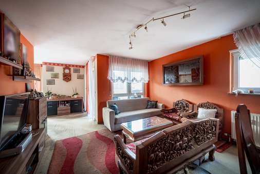 Wohnzimmer Wohnzimmer - Etagenwohnung in 61194 Niddatal mit 80m² kaufen