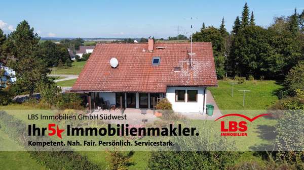 Luftbild  - Einfamilienhaus in 88605 Sauldorf mit 184m² kaufen