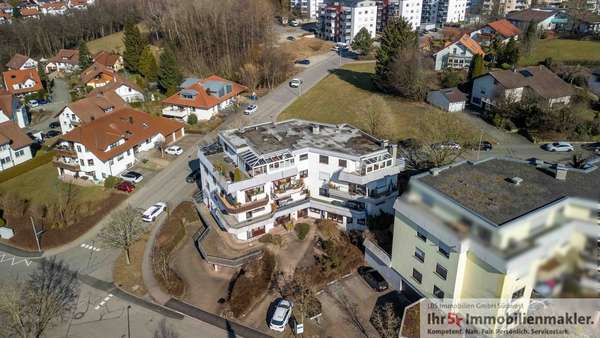 Luftbild - Etagenwohnung in 78333 Stockach mit 79m² kaufen