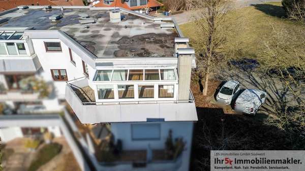 Luftbild - Etagenwohnung in 78333 Stockach mit 79m² kaufen