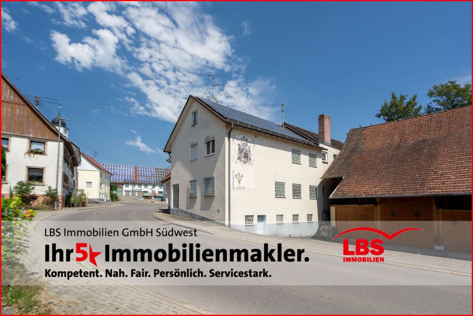 Hausansicht  - Zweifamilienhaus in 78357 Mühlingen mit 214m² kaufen