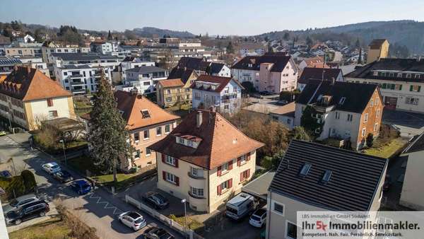 Luftbild - Zweifamilienhaus in 78333 Stockach mit 217m² kaufen