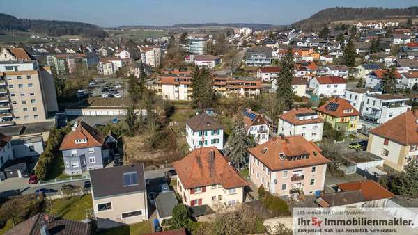 Luftbild - Zweifamilienhaus in 78333 Stockach mit 217m² kaufen