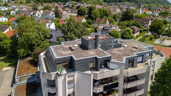 Luftbild Luftbild - Penthouse-Wohnung in 78351 Bodman-Ludwigshafen mit 140m² kaufen