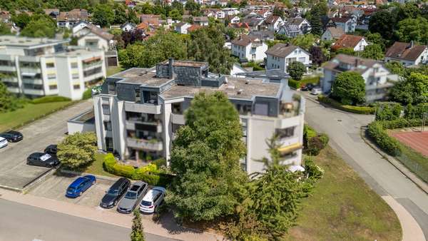 Luftbild Wohnanlage Luftbild Wohnanlage - Penthouse-Wohnung in 78351 Bodman-Ludwigshafen mit 140m² kaufen