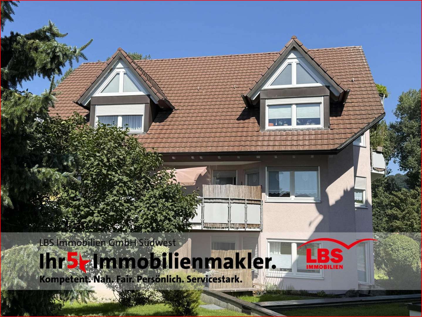 Hausansicht Hausansicht - Etagenwohnung in 78333 Stockach mit 66m² kaufen