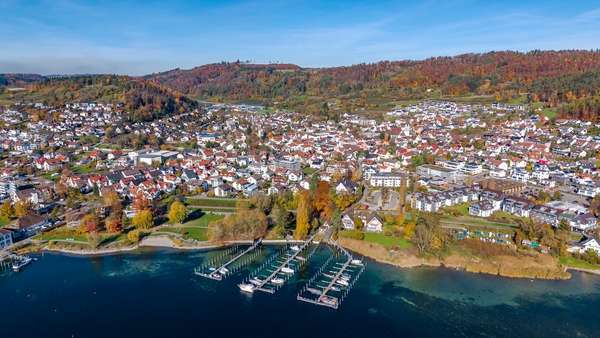 Luftbild vom Bodensee Luftbild vom Bodensee - Grundstück in 78351 Bodman-Ludwigshafen mit 993m² kaufen