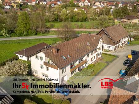 Luftbild - Mehrfamilienhaus in 78333 Stockach mit 612m² kaufen