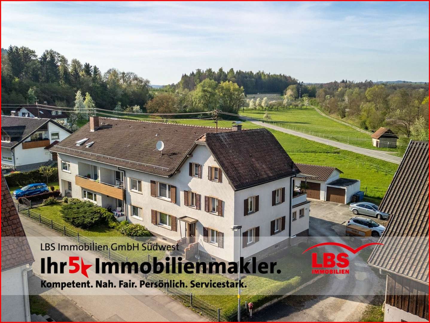 Luftbild - Mehrfamilienhaus in 78333 Stockach mit 612m² kaufen