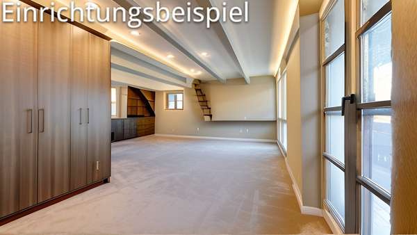 Wohn- und Essbereich DG - Dachgeschosswohnung in 78250 Tengen mit 71m² kaufen