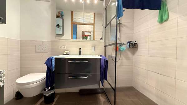 Badezimmer - Penthouse-Wohnung in 78234 Engen mit 56m² kaufen
