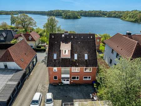 Rueckseite Rueckseite - Dachgeschosswohnung in 24582 Bordesholm mit 108m² kaufen