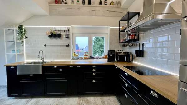 Küche - Dachgeschosswohnung in 76297 Stutensee mit 84m² kaufen