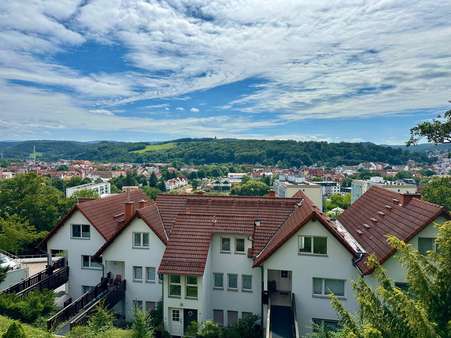 Aussicht nach Westen - Erdgeschosswohnung in 99817 Eisenach mit 93m² kaufen