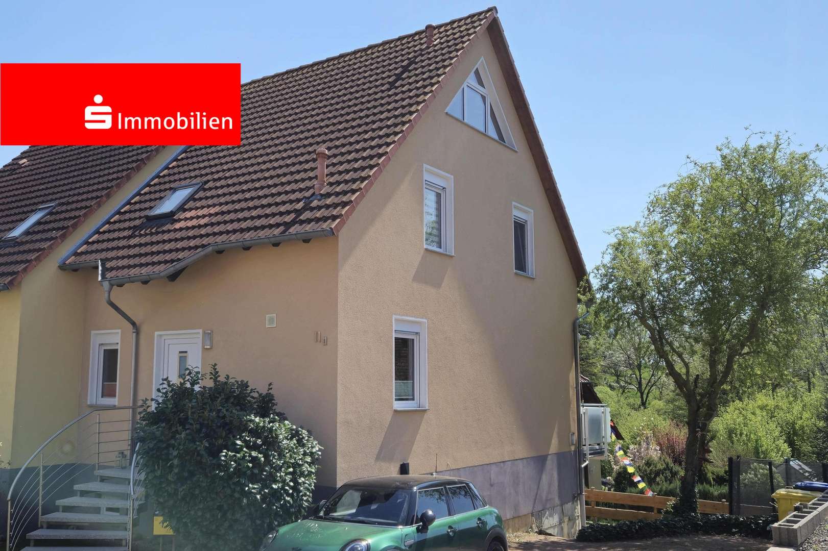 Straßenansicht Straßenansicht - Doppelhaushälfte in 36433 Bad Salzungen mit 114m² kaufen