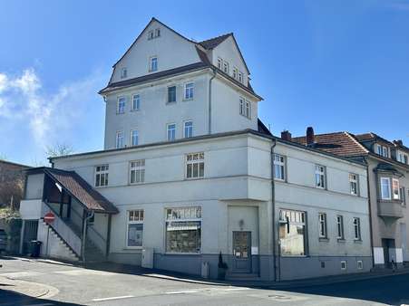 Eckansicht - Wohn- / Geschäftshaus in 99831 Amt Creuzburg mit 297m² als Kapitalanlage kaufen