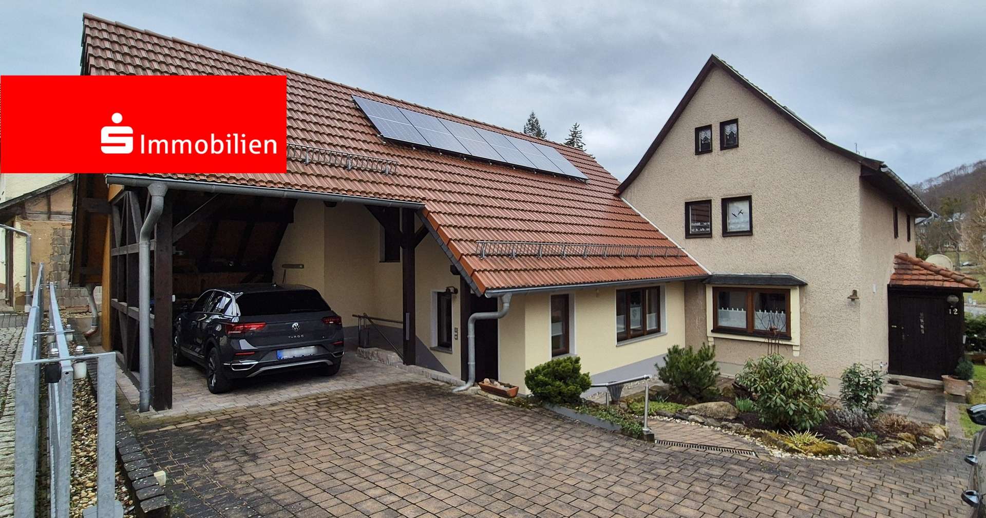 Straßenansicht - Einfamilienhaus in 36448 Bad Liebenstein mit 160m² kaufen