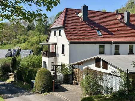 Ansicht von oben - Einfamilienhaus in 99817 Eisenach mit 145m² kaufen