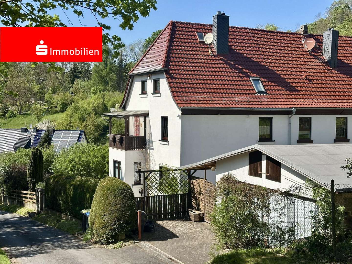 Ansicht von oben - Einfamilienhaus in 99817 Eisenach mit 145m² kaufen