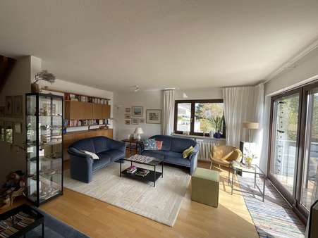 Wohnzimmer - Doppelhaushälfte in 76571 Gaggenau mit 164m² kaufen