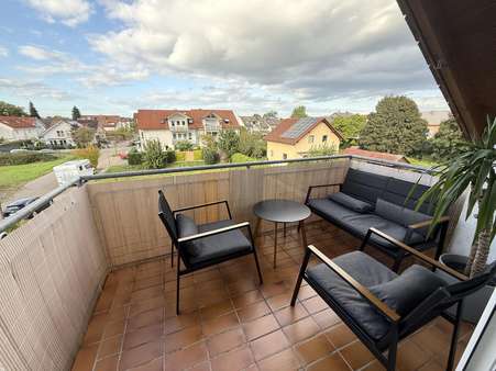 Balkon Balkon - Dachgeschosswohnung in 76532 Baden-Baden mit 59m² kaufen