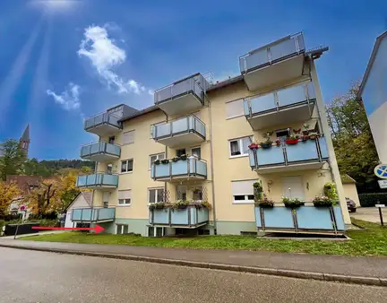 Helle 2-Zimmer Wohnung in Baden-Baden Lichtental